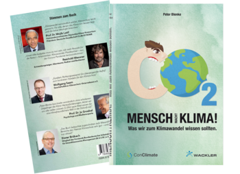 Buch „MENSCH MACHT KLIMA“ von Peter Blenke