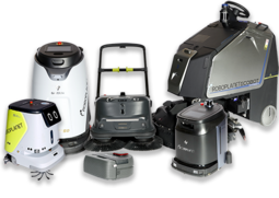 Flotte Reinigungsrobotik