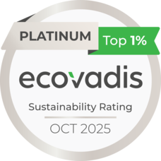 EcoVadis Platin-Medaille