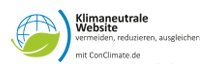 "Klimaneutrale Website"