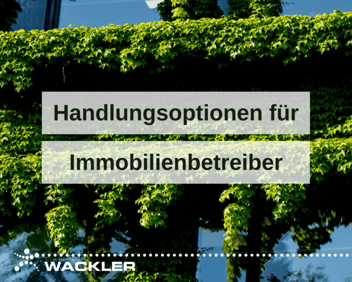 Handlungsoptionen für Immobilienbetreiber CO2 einsparen mit nachhaltiger Gebäudereinigung