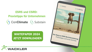 Kostenloses Whitepaper zum Thema ESRS Berichterstattung herunterladen.