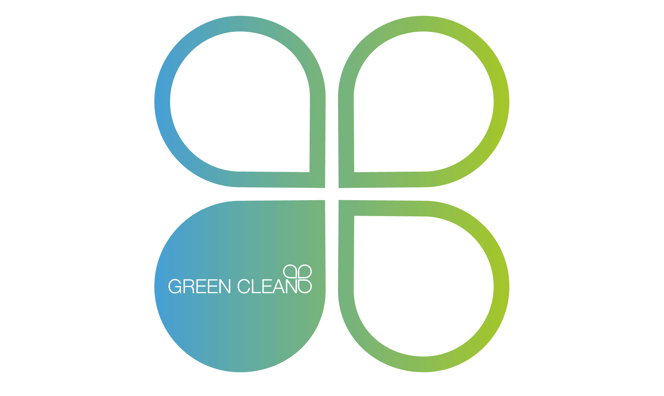 Logo der Green Clean Gebäudereinigung mit nachhaltigem Design.